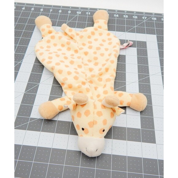 WubbaNub Lovey Baby Blanket Toy Giraffe Buttercup Rattle Security Blanket - Picture 5 of 5